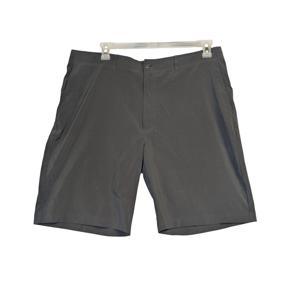 Ben Hogan Mens Gray Performance Golf Shorts Size 38 Polyester/Elastane Blend